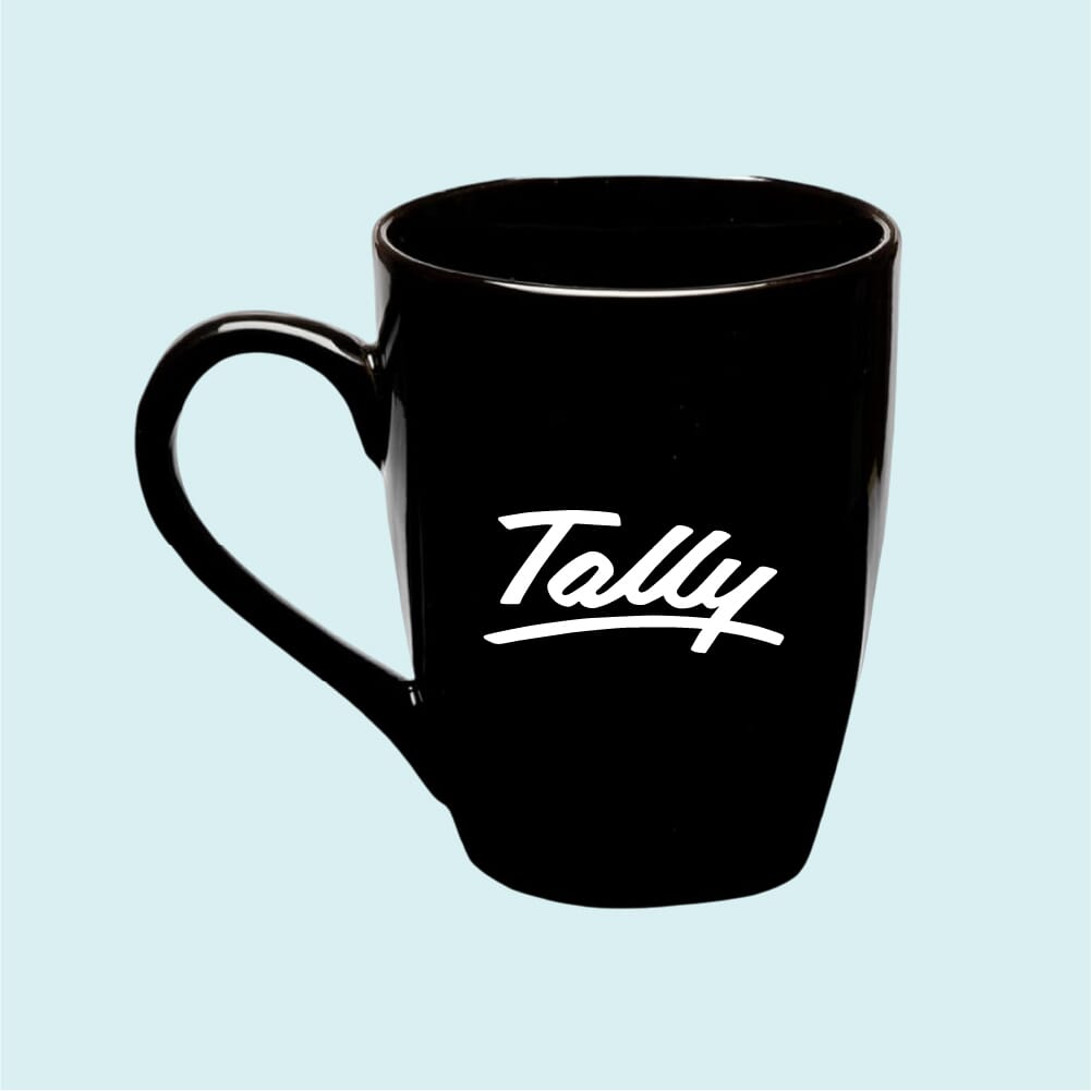 Conical Mug-Black-300ml